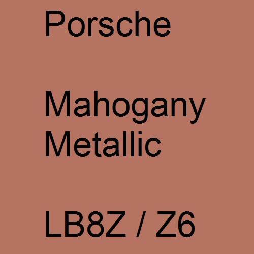 Porsche, Mahogany Metallic, LB8Z / Z6.